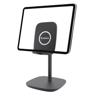 Black Universal Tablet Stand Desktop Holder - HomeVista Furniture's Llc