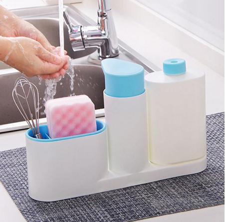 3-Piece Multi-Functional Kitchen and Bathroom Organizer Set - HomeVista Furniture's Llc