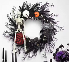 Halloween Wreath Decorations - HomeVista Furniture's Llc