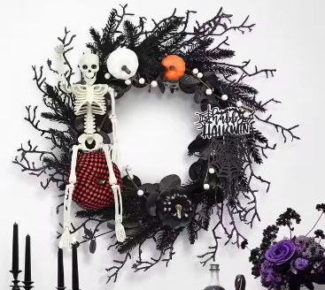 Halloween Wreath Decorations - HomeVista Furniture's Llc