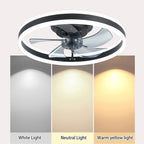 Ceiling Fan With Lighted Dimmable LEDs - HomeVista Furniture's Llc
