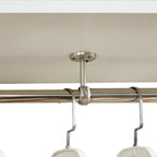 306 Closet Organizer System with Closet Shelves Wall Mounted, White Clothing Racks for Hanging Clothes, Clothes Organizer with Closet Drawers, Wooden Wardrobe Closet System with Hanging Rod - HomeVista Furniture's Llc