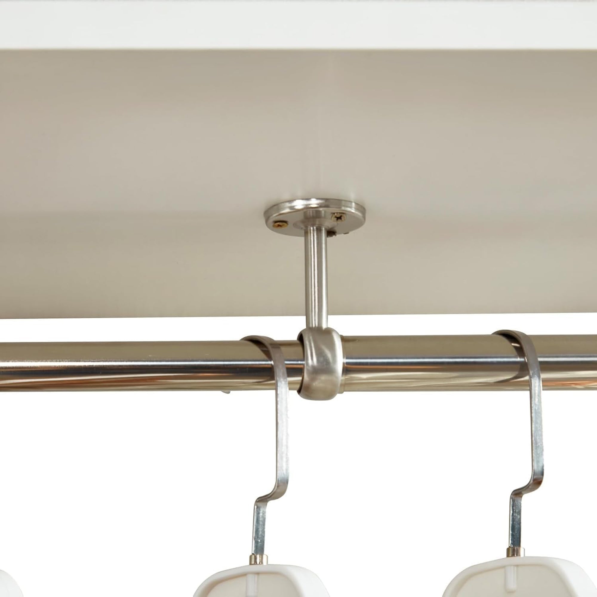306 Closet Organizer System with Closet Shelves Wall Mounted, White Clothing Racks for Hanging Clothes, Clothes Organizer with Closet Drawers, Wooden Wardrobe Closet System with Hanging Rod - HomeVista Furniture's Llc