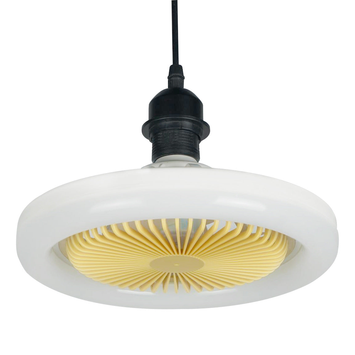 LED Ceiling Fan Light with Remote Control – 36W Modern Flush Mount, 5 Colors - HomeVista Furniture's Llc