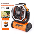Outdoor Household Power Bank LED Light Camping Fan - HomeVista Furniture's Llc