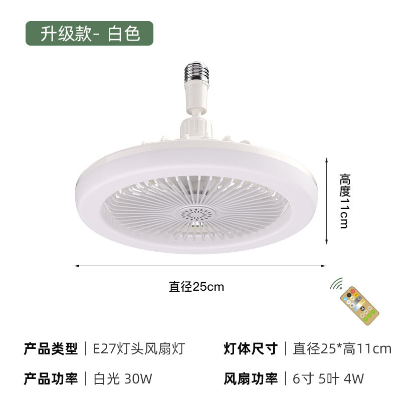 Aromatherapy Ceiling Fan with LED Light & Remote Control – 30W Modern Flush Mount - HomeVista Furniture's Llc