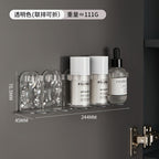 Glacier Pattern Bathroom Organizer for Skincare and Toothbrush - HomeVista Furniture's Llc
