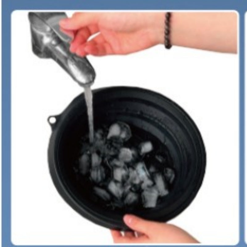 Collapsible Silicone Ice Basin - HomeVista Furniture's Llc