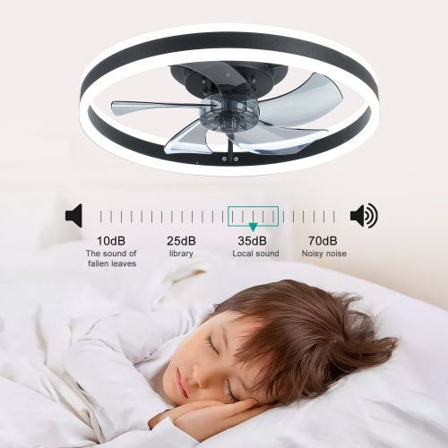 Ceiling Fan With Lighted Dimmable LEDs - HomeVista Furniture's Llc