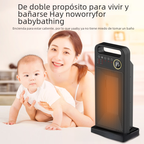 Remote Control Energy-Efficient Heater Fan (Vertical) - HomeVista Furniture's Llc