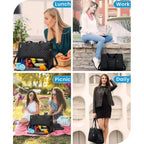 Women's Insulated Lunch Bag - HomeVista Furniture's Llc