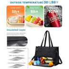 Women's Insulated Lunch Bag - HomeVista Furniture's Llc