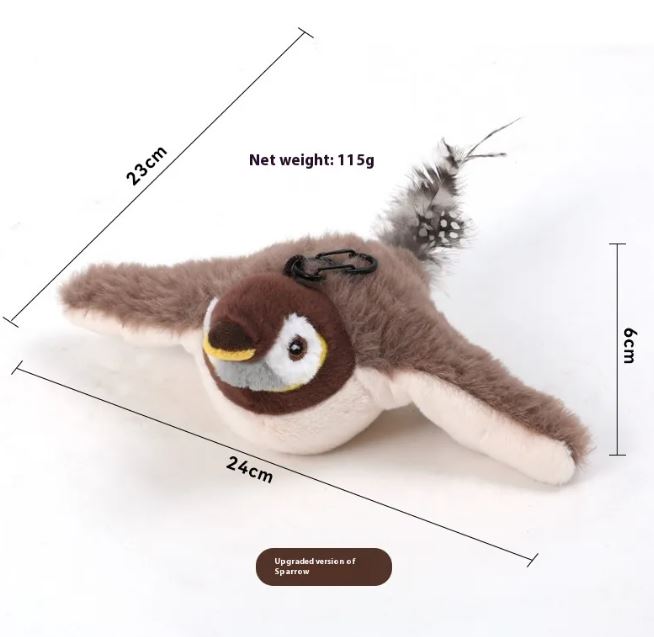 Flapping Bird Cat  Toy - HomeVista Furniture's Llc