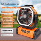 Outdoor Household Power Bank LED Light Camping Fan - HomeVista Furniture's Llc