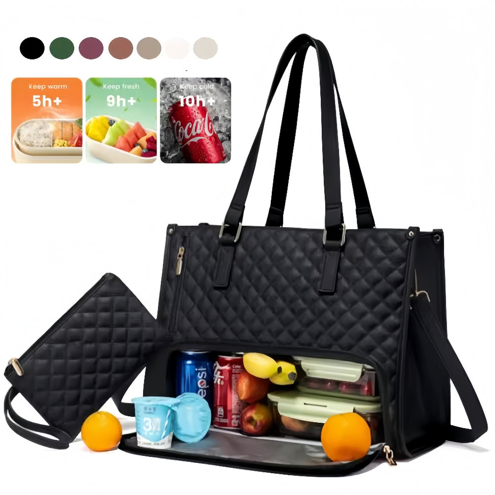 Women's Insulated Lunch Bag - HomeVista Furniture's Llc