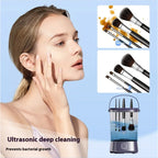 Electric One Wash Multiple Cleanser Of Makeup Brush - HomeVista Furniture's Llc
