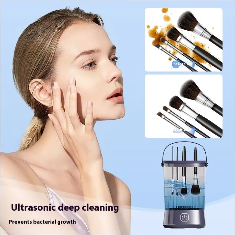 Electric One Wash Multiple Cleanser Of Makeup Brush - HomeVista Furniture's Llc