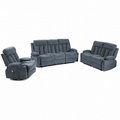 3-Piece Reclining Sofa Set — Sofa, Loveseat & Chair