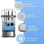 Electric One Wash Multiple Cleanser Of Makeup Brush - HomeVista Furniture's Llc