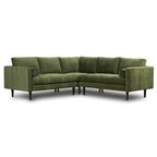 Napa Velvet Corner Sectional Sofa