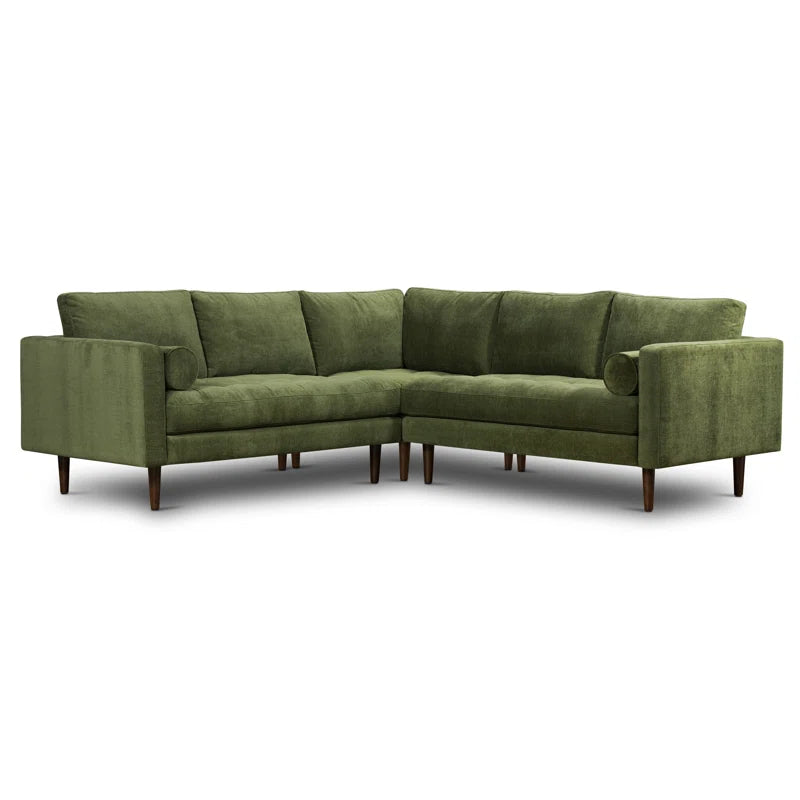 Napa Velvet Corner Sectional Sofa