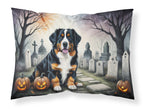 Bernese Mountain Dog Spooky Halloween Standard Pillowcase - HomeVista Furniture's Llc