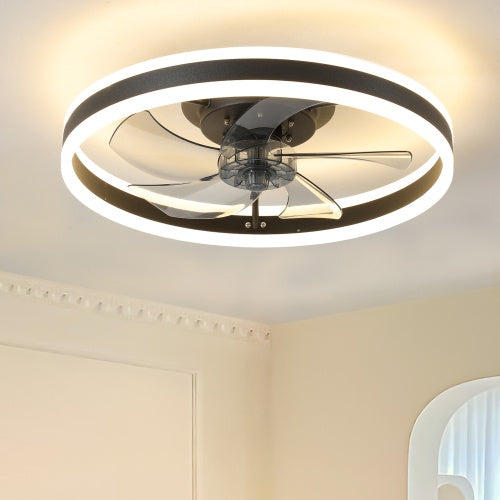 Ceiling Fan With Lighted Dimmable LEDs - HomeVista Furniture's Llc