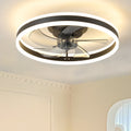 Ceiling Fan With Lighted Dimmable LEDs - HomeVista Furniture's Llc