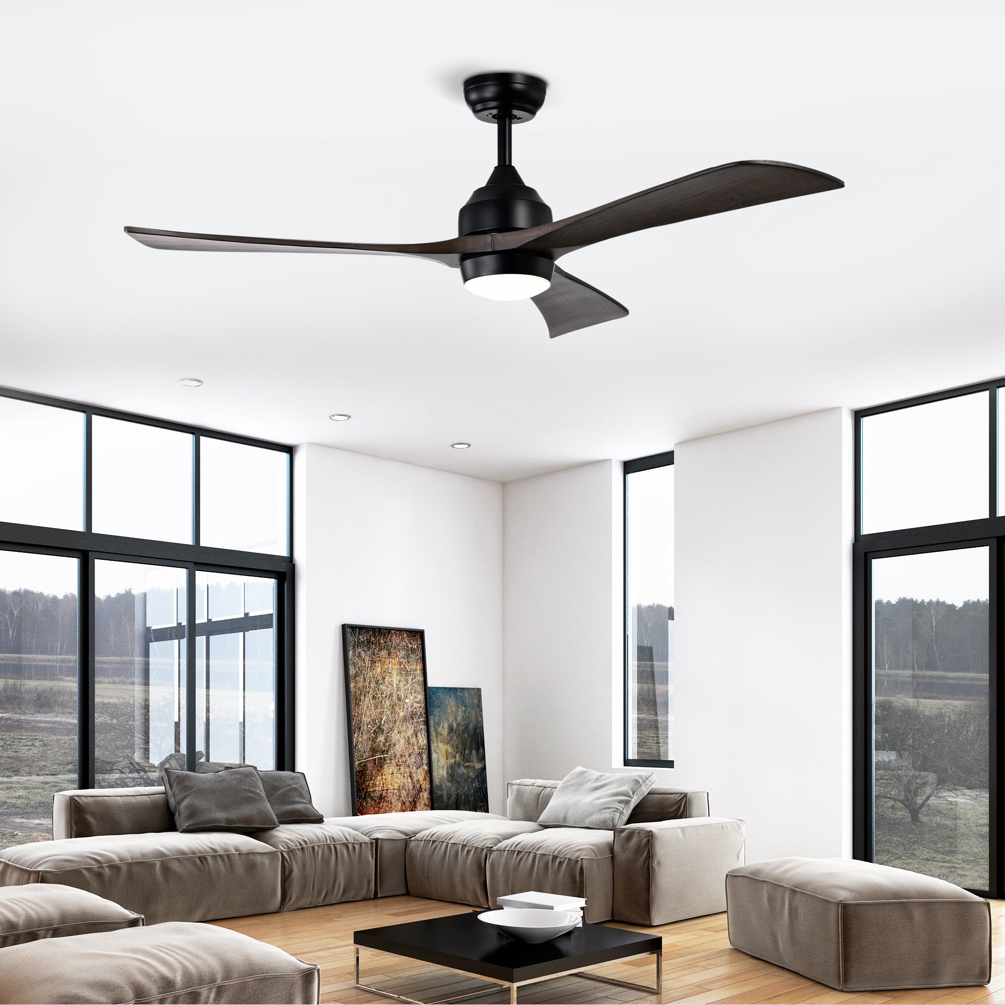 Metal Ceiling Fan - HomeVista Furniture's Llc