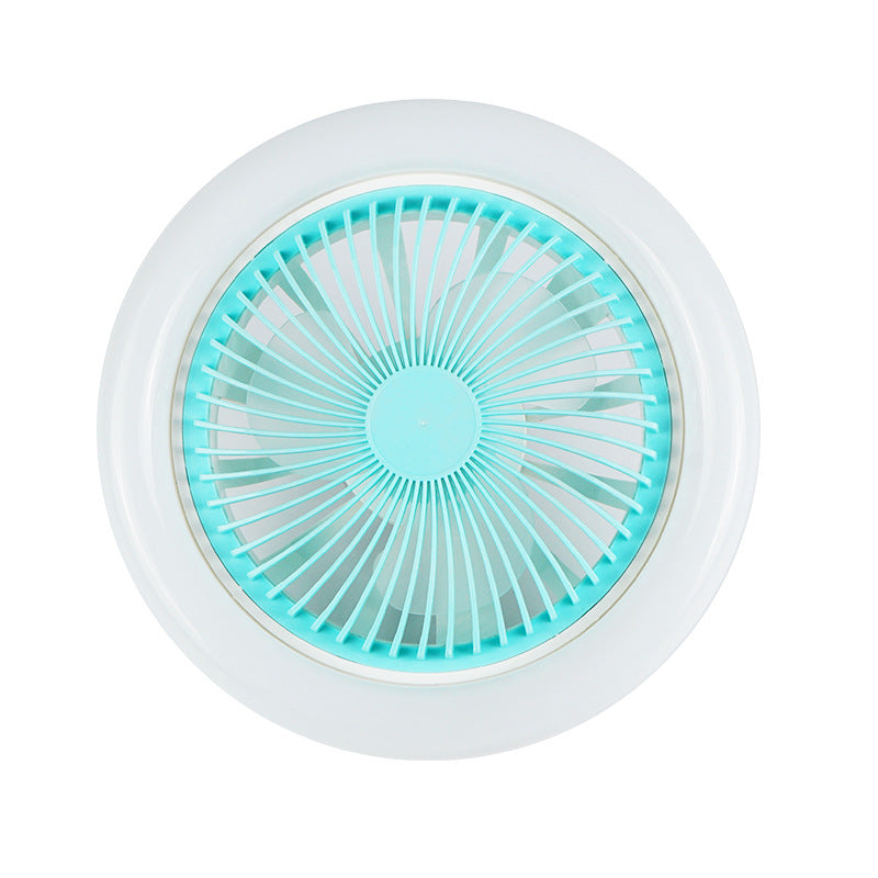 LED Ceiling Fan Light with Remote Control – 36W Modern Flush Mount, 5 Colors - HomeVista Furniture's Llc