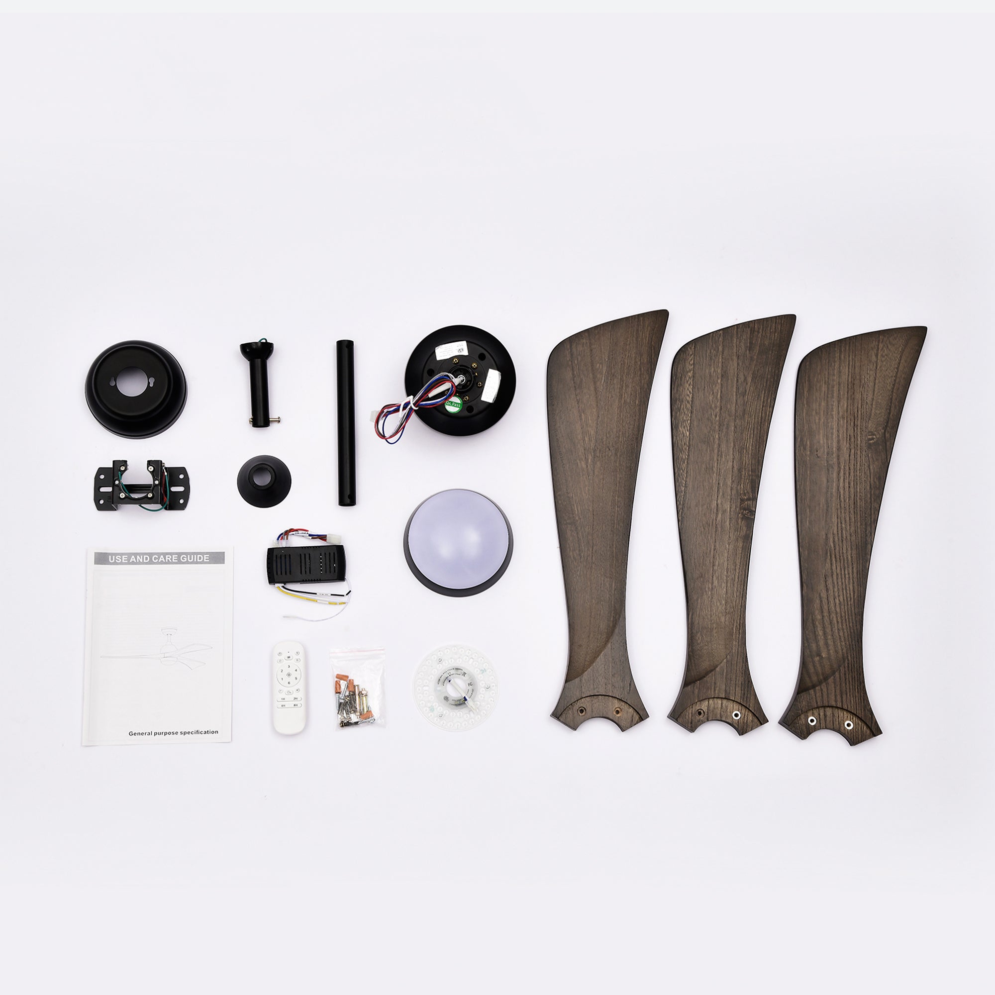 Metal Ceiling Fan - HomeVista Furniture's Llc