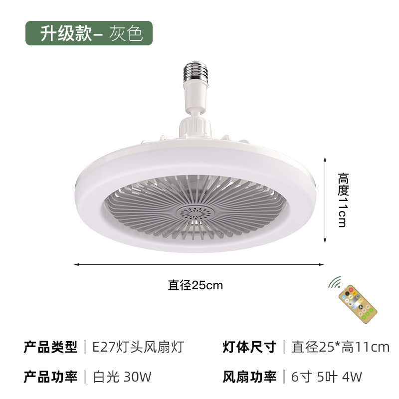 Aromatherapy Ceiling Fan with LED Light & Remote Control – 30W Modern Flush Mount - HomeVista Furniture's Llc