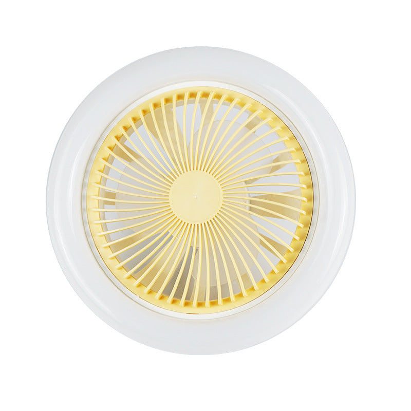 LED Ceiling Fan Light with Remote Control – 36W Modern Flush Mount, 5 Colors - HomeVista Furniture's Llc