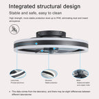 Ceiling Fan With Lighted Dimmable LEDs - HomeVista Furniture's Llc