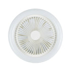 LED Ceiling Fan Light with Remote Control – 36W Modern Flush Mount, 5 Colors - HomeVista Furniture's Llc