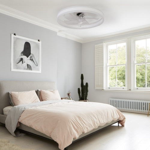Ceiling Fan With Lighted Dimmable LEDs - HomeVista Furniture's Llc