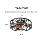 Cage Ceiling Fan With Light Remote Control, Low-profile Built-in Farmhouse Modern Ceiling Fan, 6 Speed Reversible Blades, Including 5 LED Bulbs - HomeVista Furniture's Llc