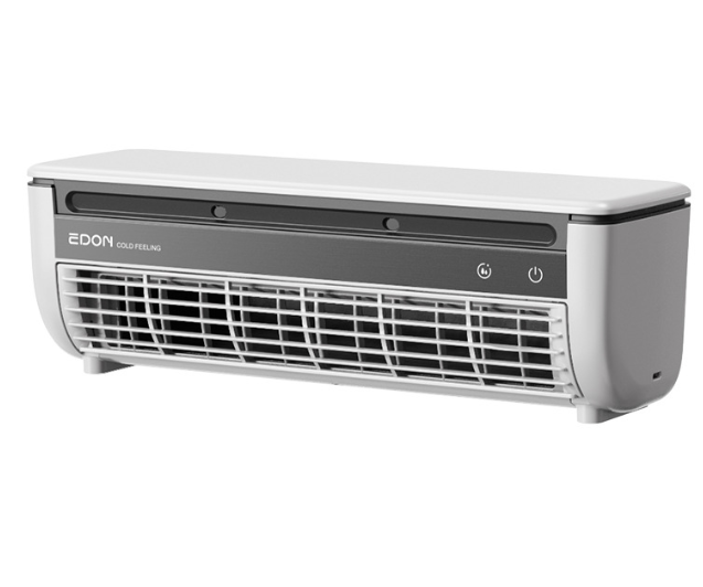 Portable Air Cooling Misting Fan with Remote Control – 6000mAh, 3-Speed, 2 Mist Ports - HomeVista Furniture's Llc