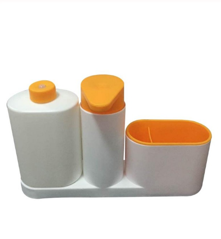 3-Piece Multi-Functional Kitchen and Bathroom Organizer Set - HomeVista Furniture's Llc