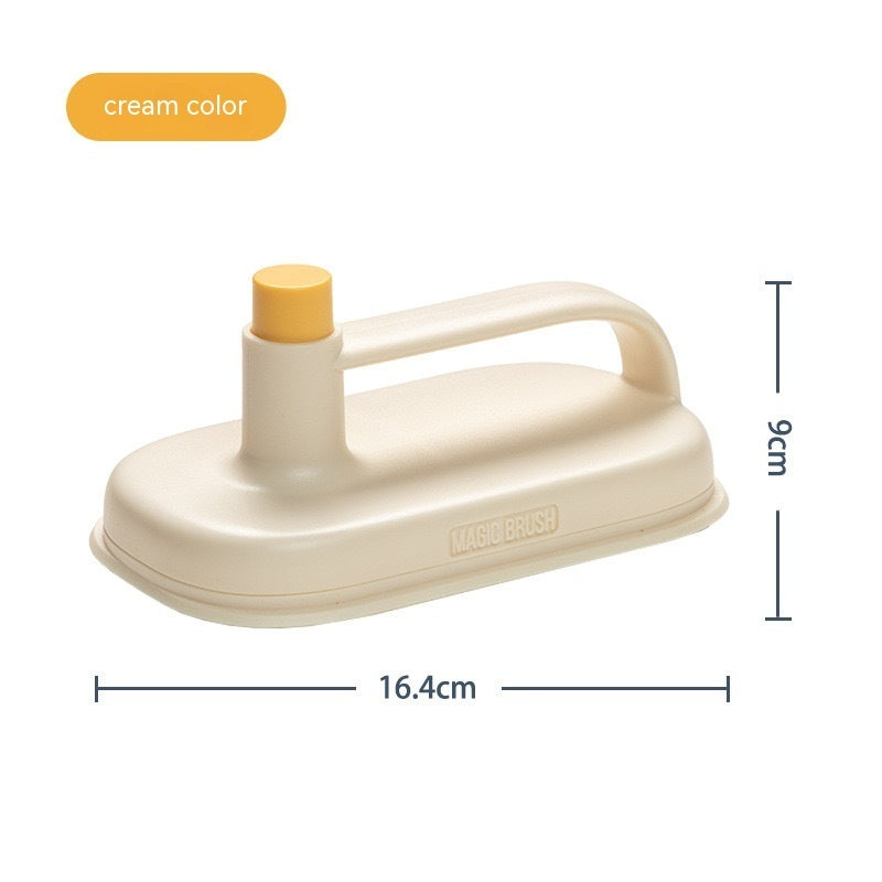 Kitchen Bathroom Toilet Cleaning Magic Brush Glass Wall Cleaning Bath Brush Handle Cleaning Rag Ceramic Window Slot Clean Brush Kitchen Gadgets - HomeVista Furniture's Llc