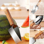 New Watermelon Splitter Watermelon Cutting Artifact 430 Stainless Steel Cutting Piece Splitter Household Melon Triangle Cutting Knife Fruit Knife Kitchen Gadgets - HomeVista Furniture's Llc